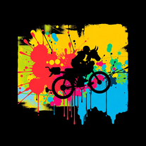 Urban Impasto Splash Art