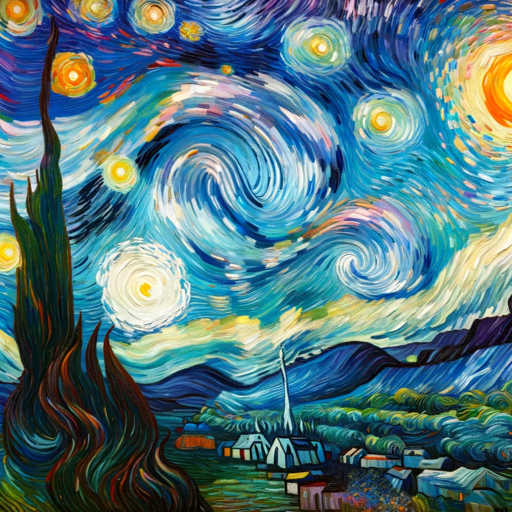 Van Gogh Canvas icon