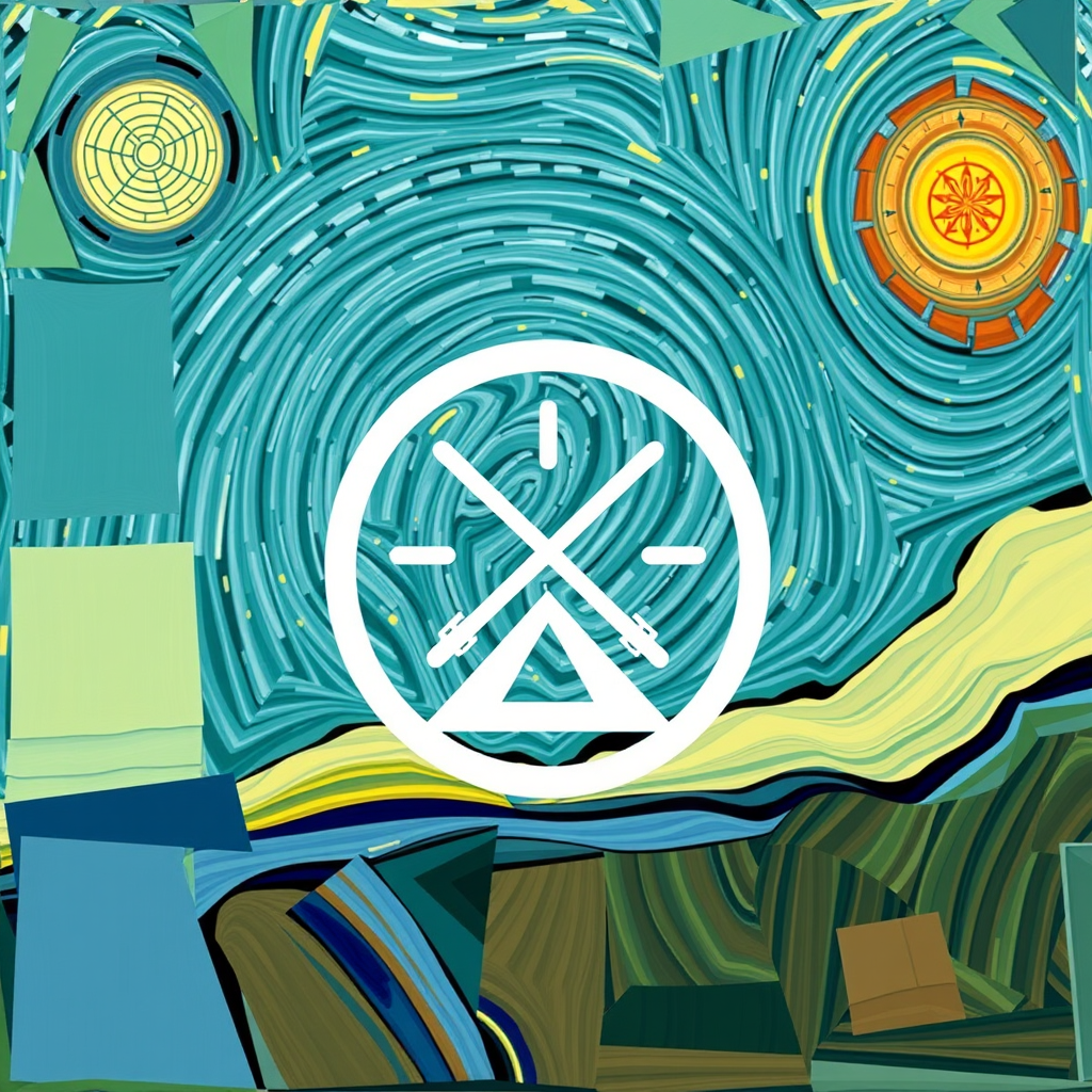 Cubism - Van Gogh Style