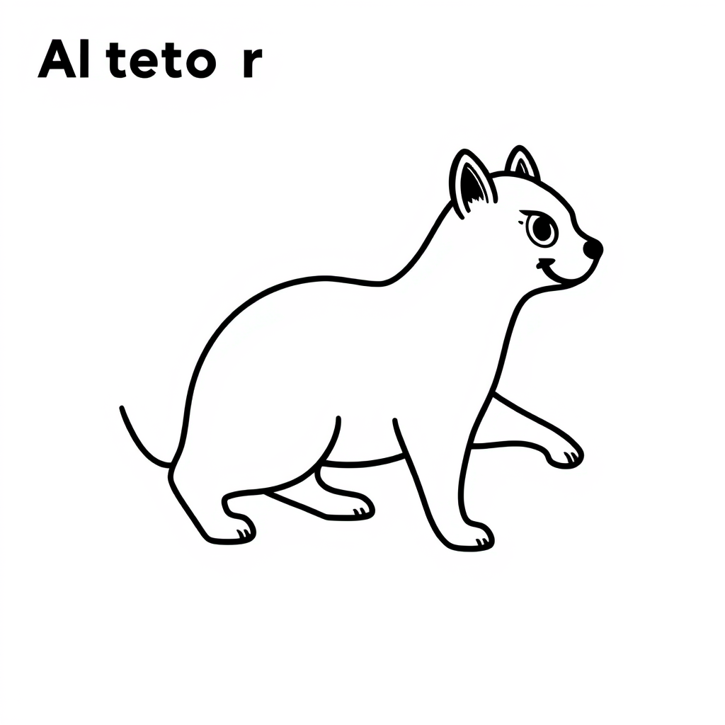 Vector  stencil Outline Black And White  My