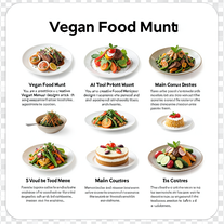 Vegan Food Menu