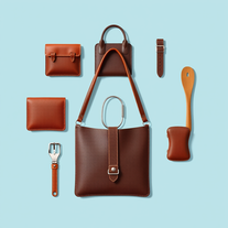 vegetal leather goods handmade