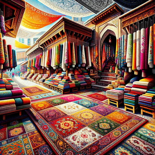 Vendedor de alfombras ambulante icon