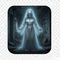 Very scary realistic ghost girl icon