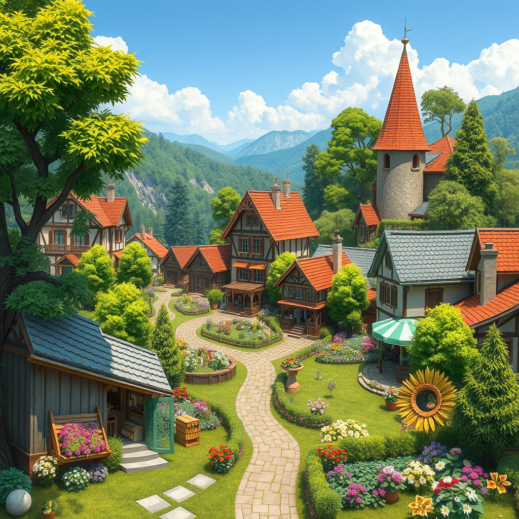 Java Village Creator