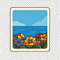 Vintage poster icon