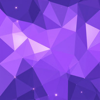 Violet and grey shiny glossy triangles abstract geometry background