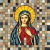 Virgin Mary Mosaics icon