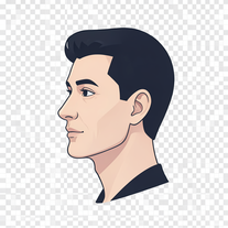 Vision Reflected – Futuristic Profile