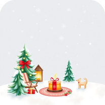 Watercolor Christmas