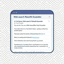 Web search Results fetch Generator