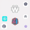 website logo create ai icon