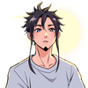 Western digital anime icon