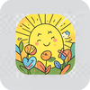 Whimsical Folk Illustration icon