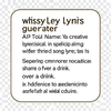 whiskey lyrics generator icon