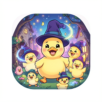 Witchcraft adults silly ducks  Cartoon characters of anime