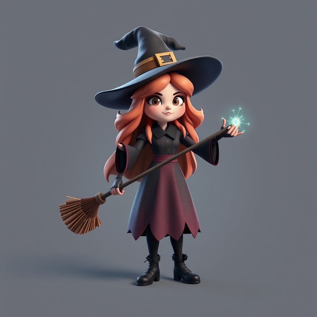 Witchy witches 3d