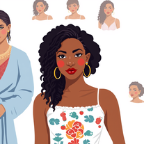 21 Years Old White Beautiful Female Image Generator