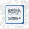 Words that matter icon