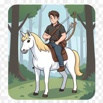 Yourself Sitting On A Unicorn