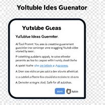 Youtube Ideas Generator