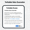 Youtube Ideas Generator icon