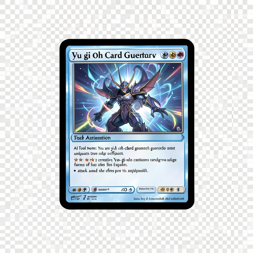 yu gi oh card generator v1
