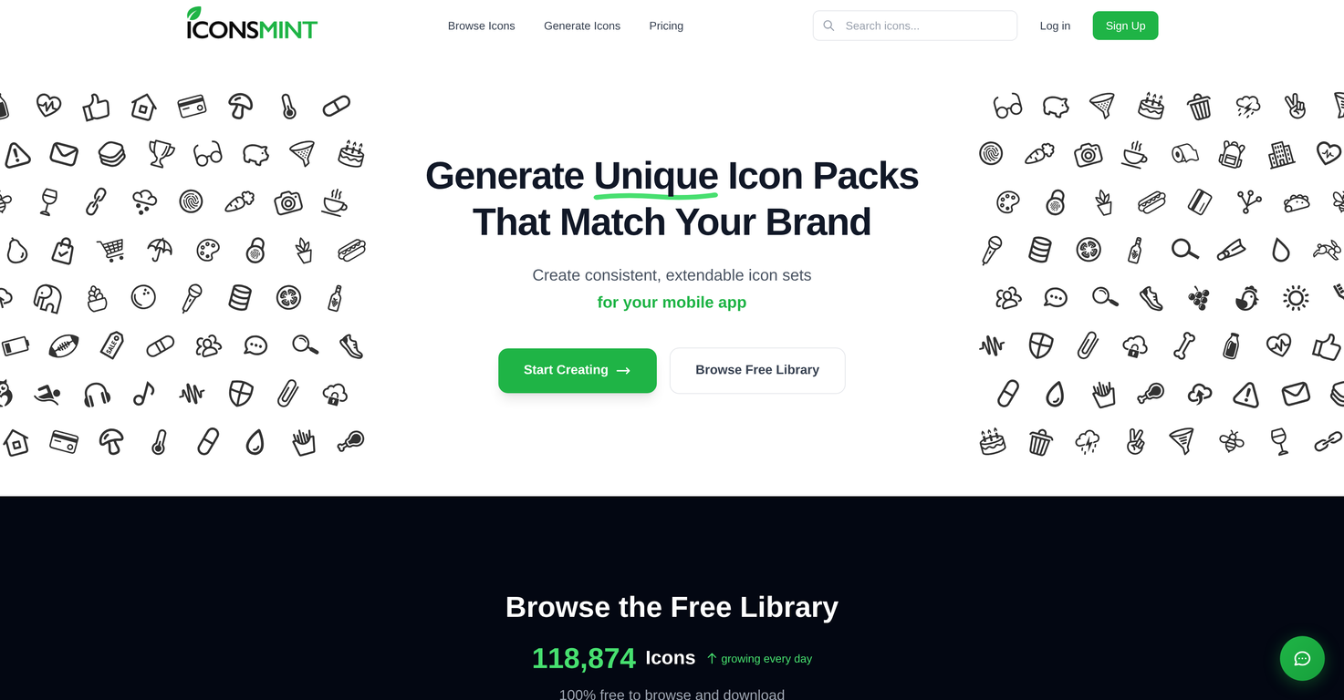 IconsMint website