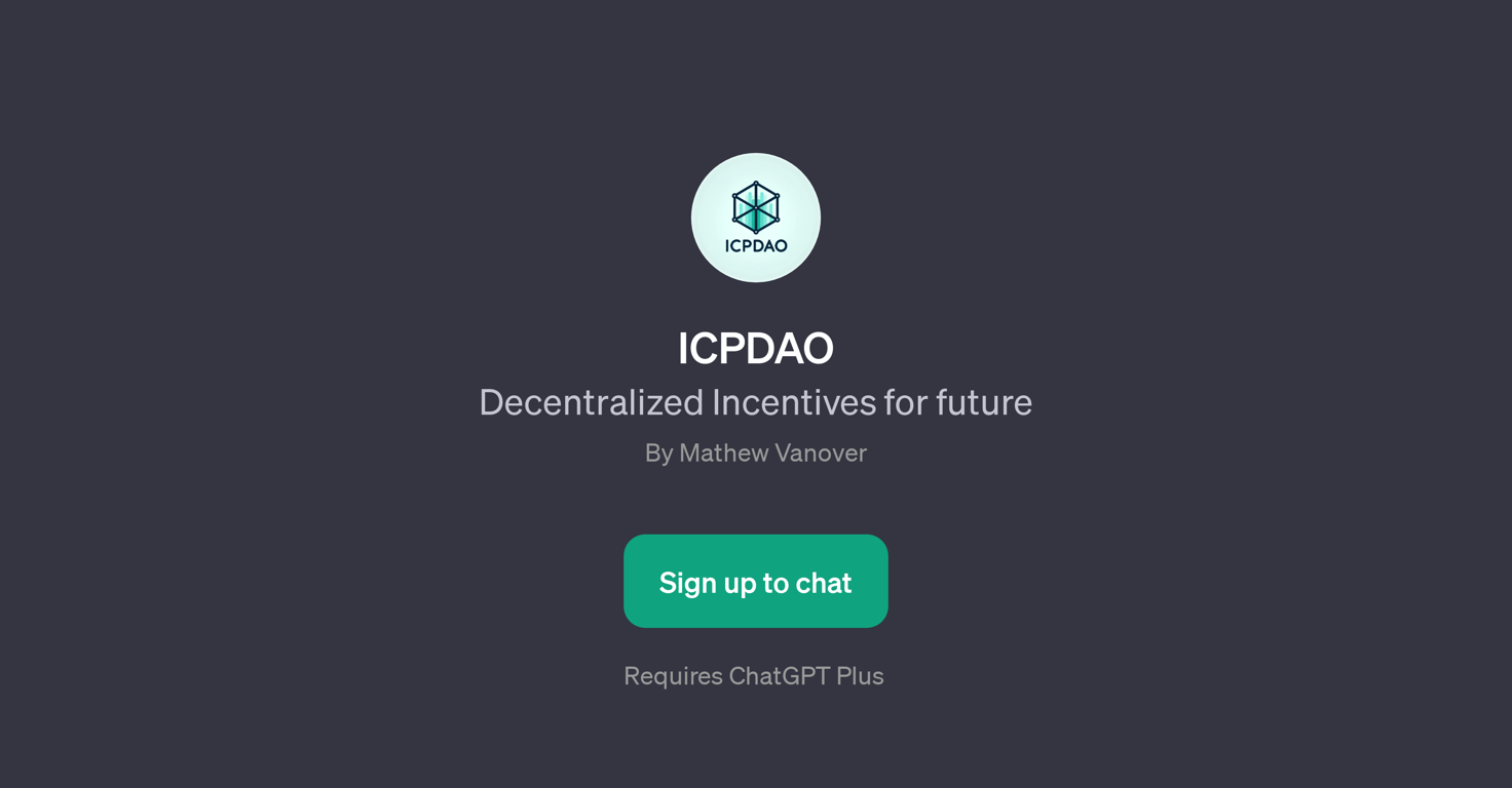 ICPDAO website