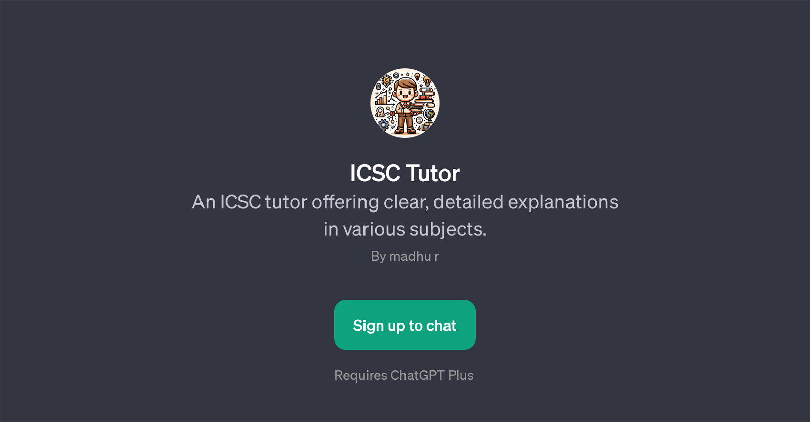 ICSC Tutor website