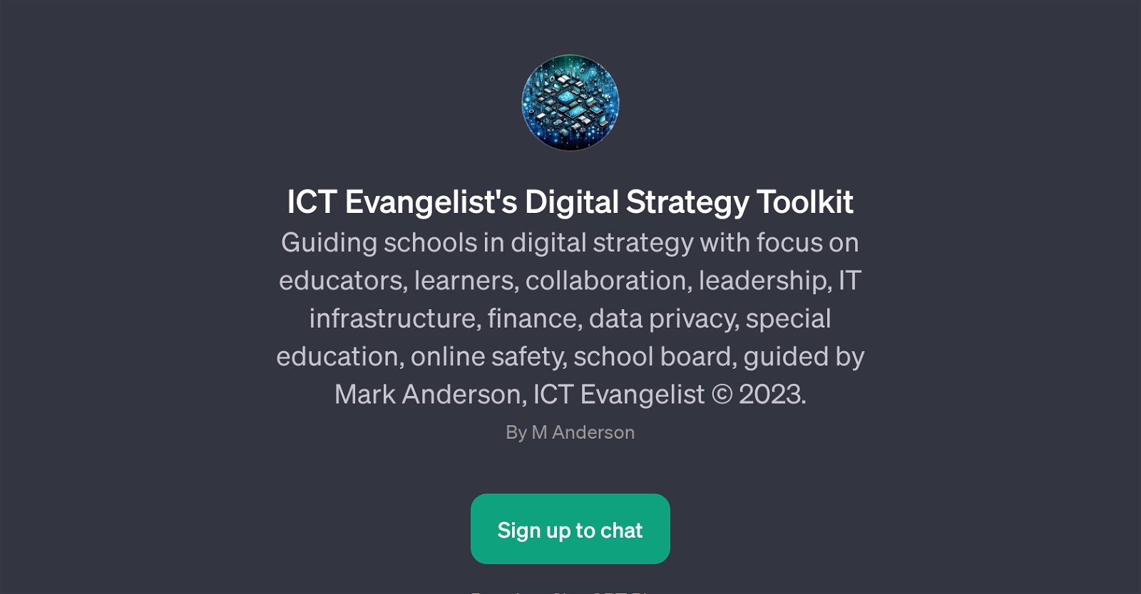 ICT Evangelist's Digital Strategy Toolkit website