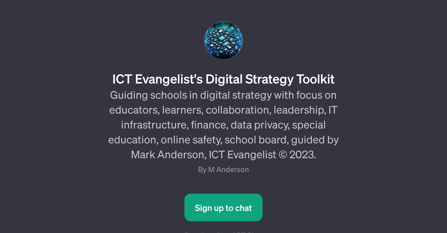ICT Evangelist's Digital Strategy Toolkit website