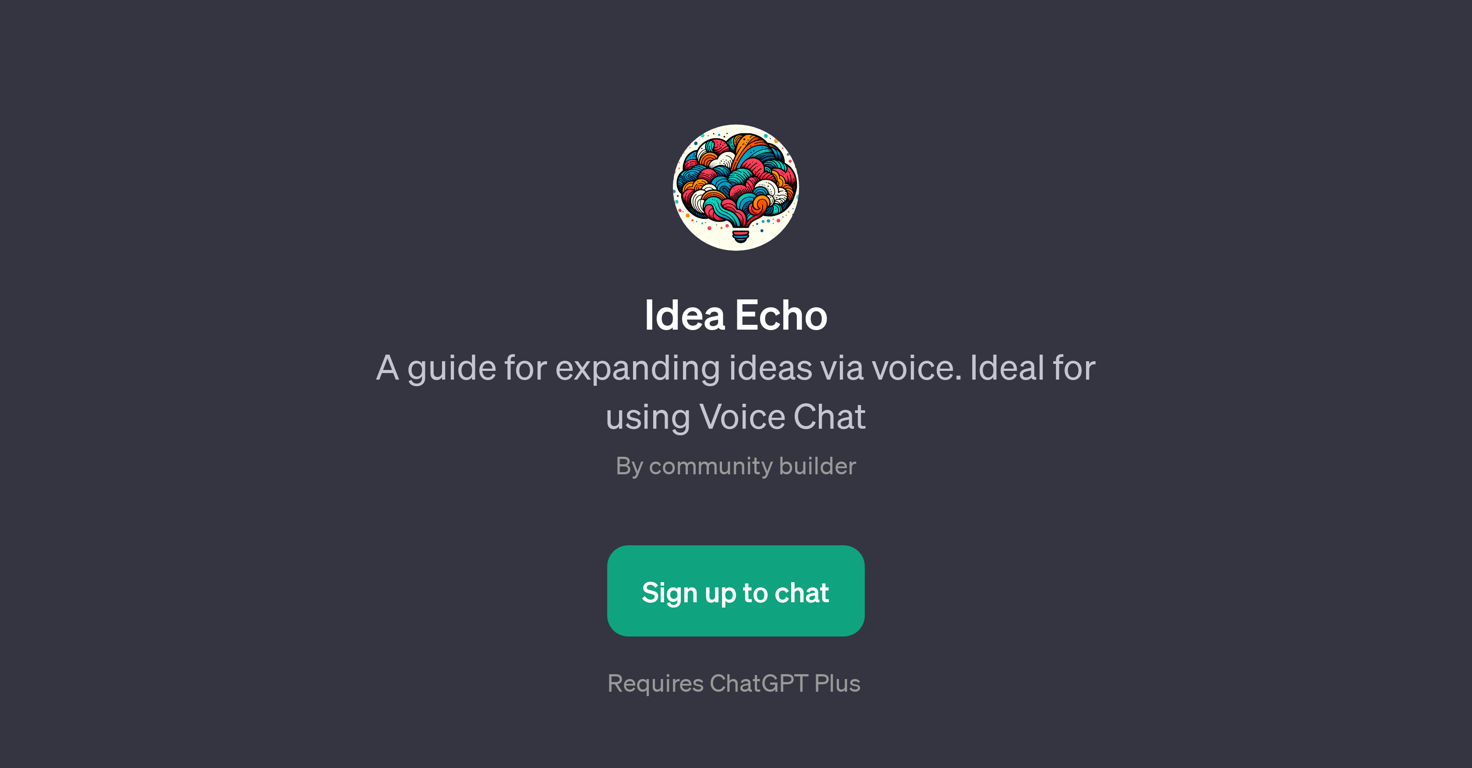 Idea Echo website