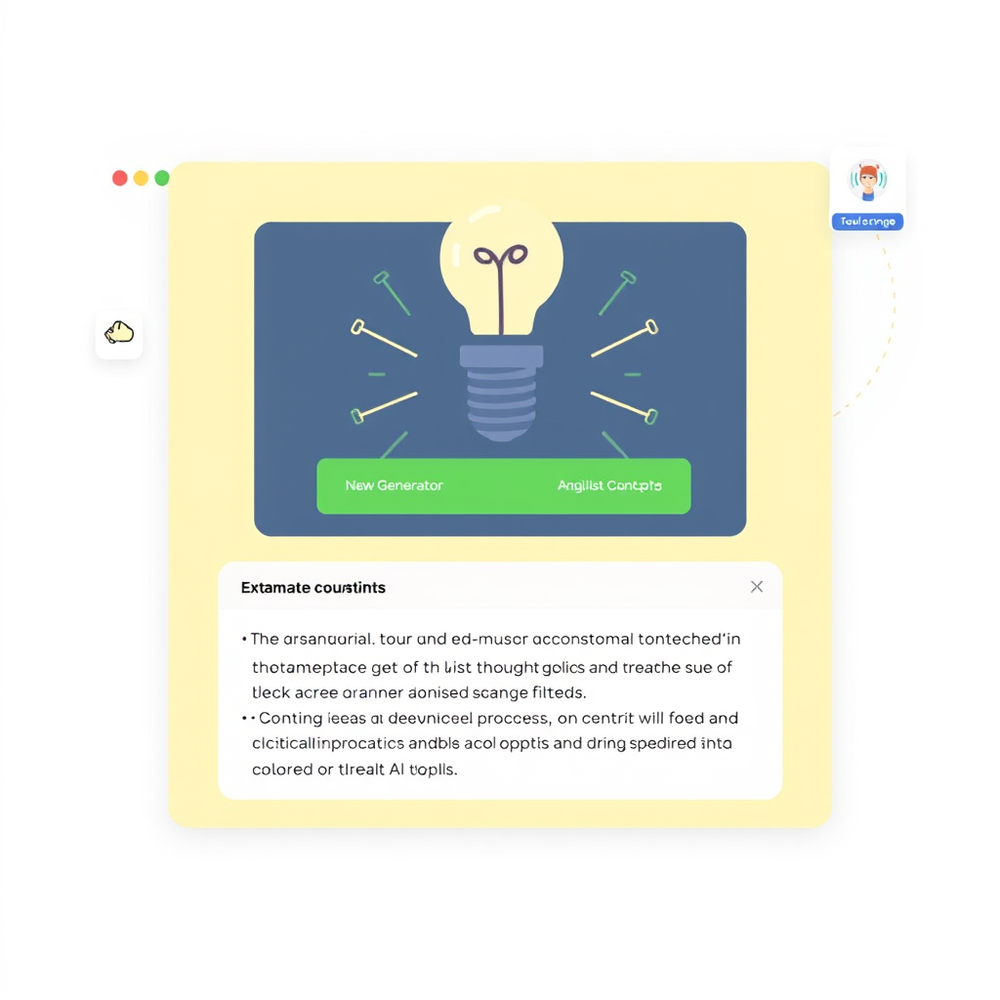 Idea Generator website