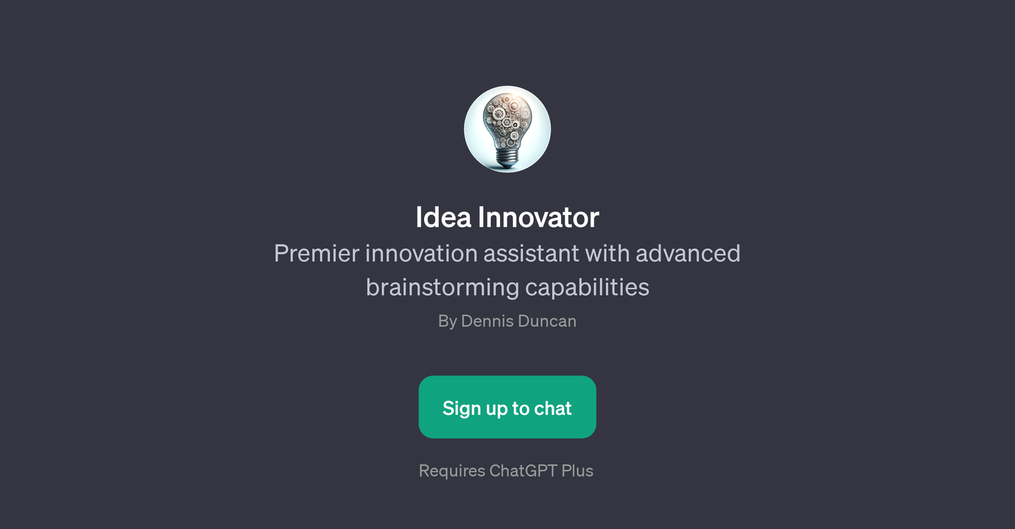 Idea Innovator website