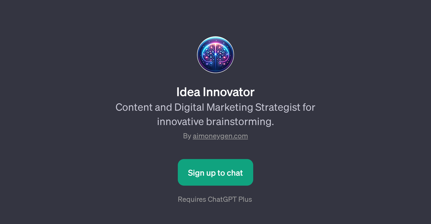 Idea Innovator website