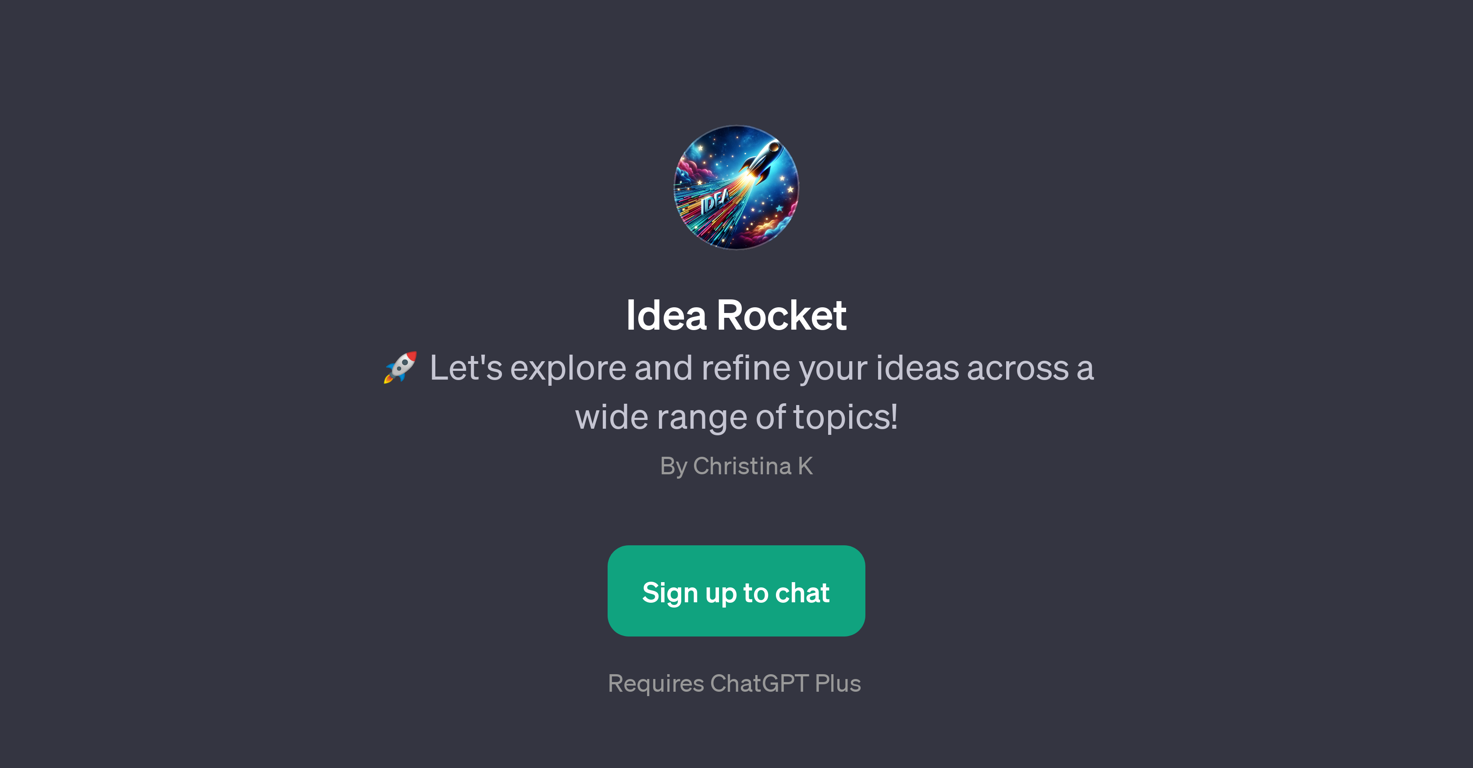 Idea Rocket website