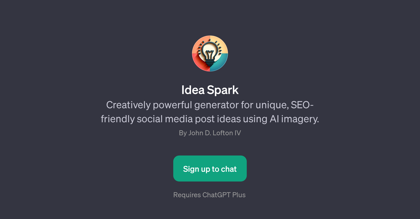 Idea Spark website