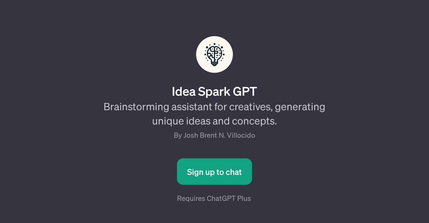 Idea Spark GPT website