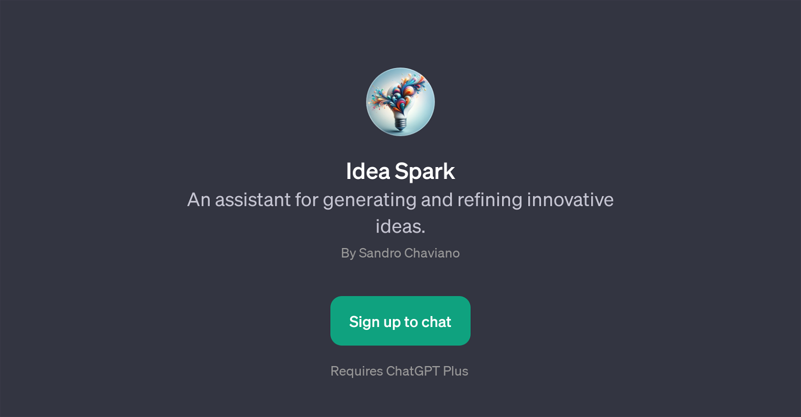 Idea Spark website