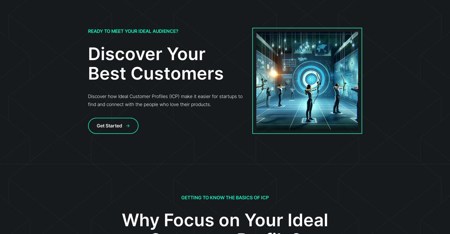 Ideal Customers AI website