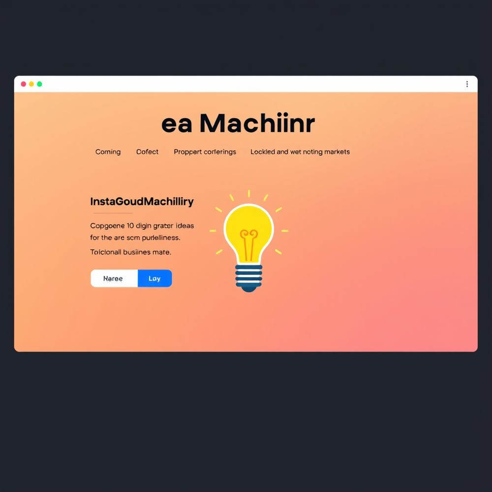 IdeaMachine website