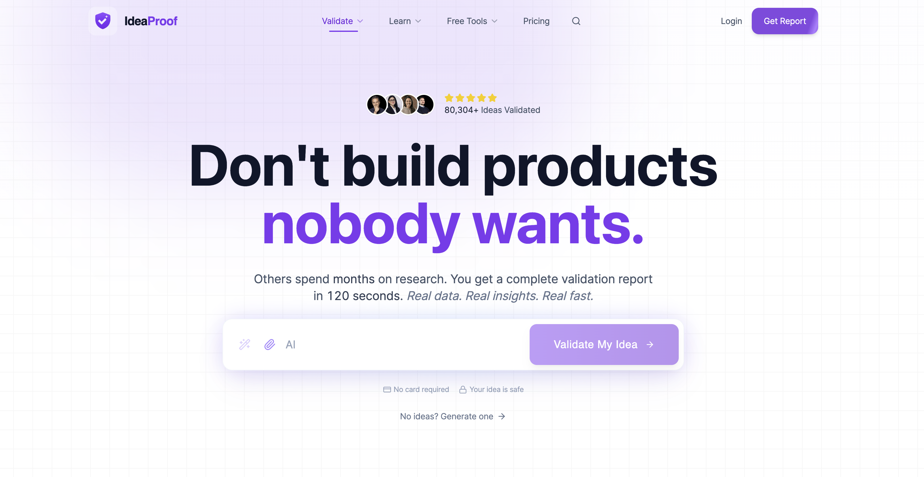 IdeaProof – AI Startup Business Idea Validator - AI Tool For Startup ...