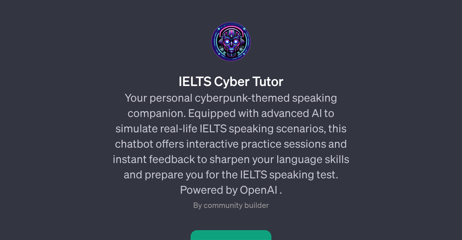 IELTS Cyber Tutor website
