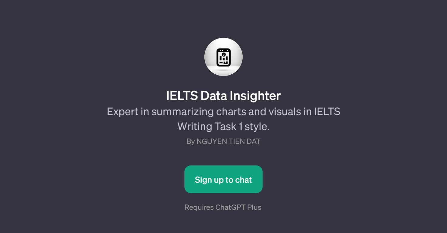 IELTS Data Insighter website