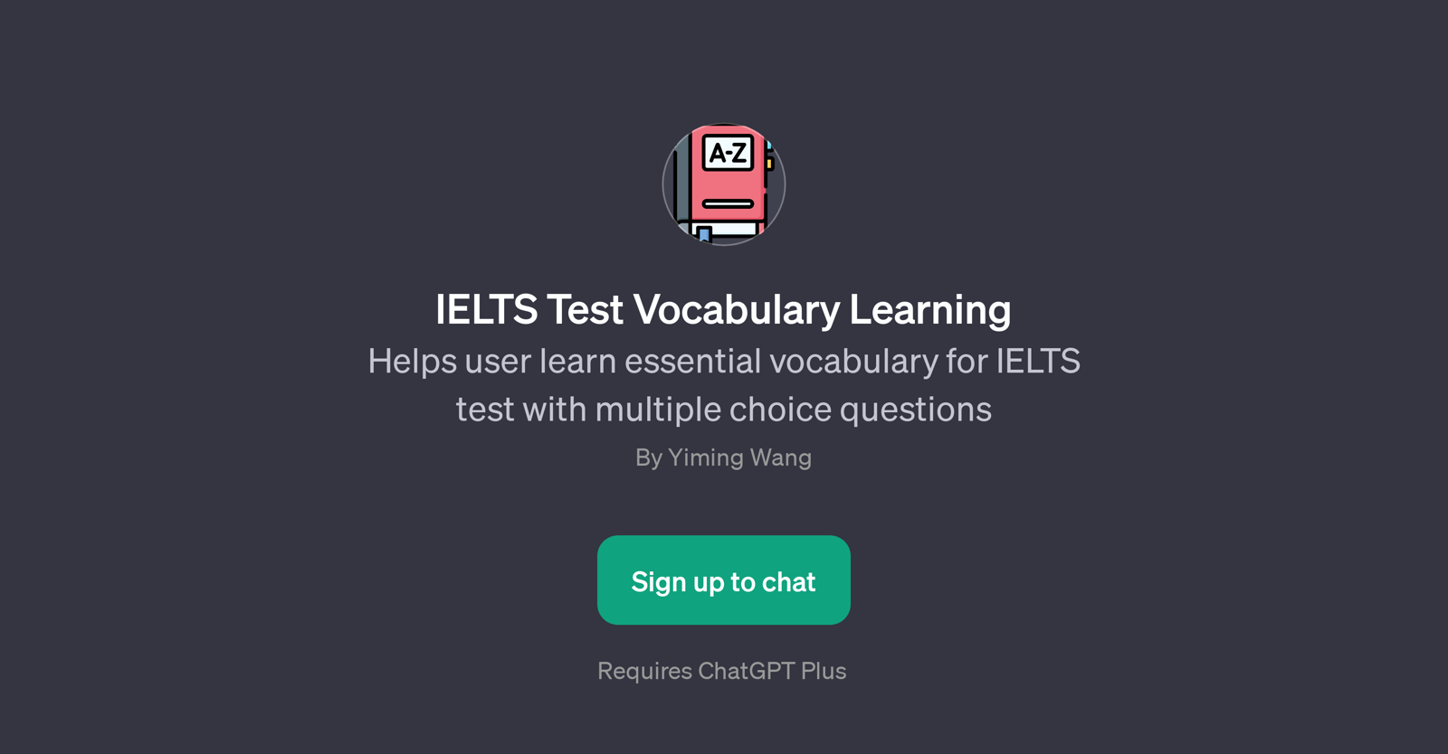 IELTS Test Vocabulary Learning website