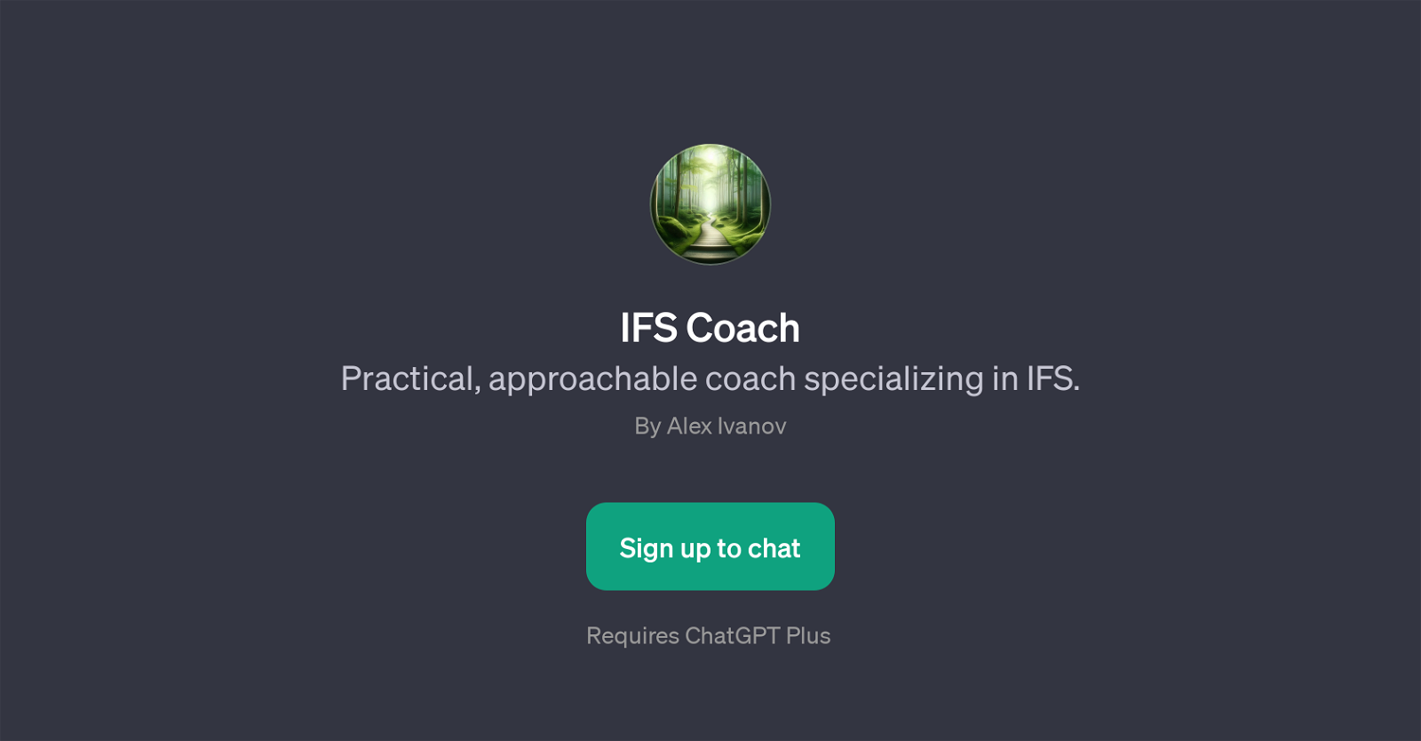 IFS Coach website