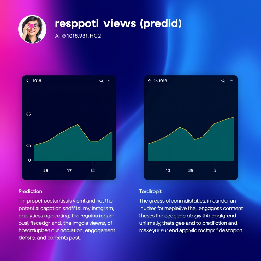 Ig caption views predictor website