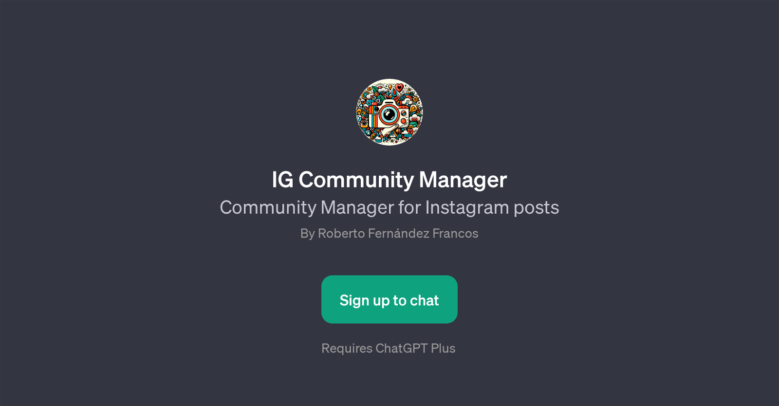 IG Community Manager website