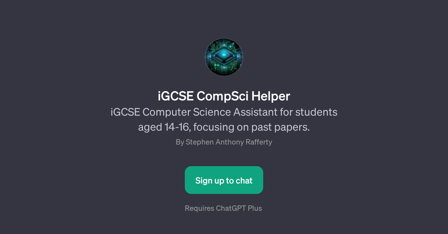 iGCSE CompSci Helper website